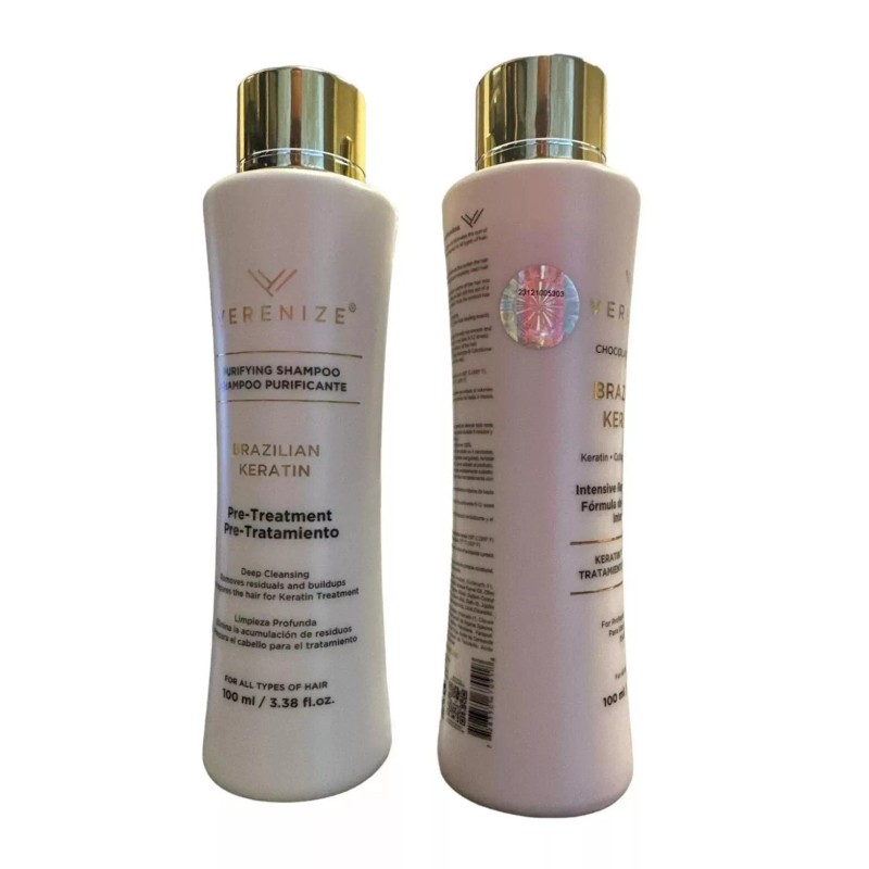 Verenize Brazilian Keratin Treatment, By VERENIZE (2 x 100 ml)
