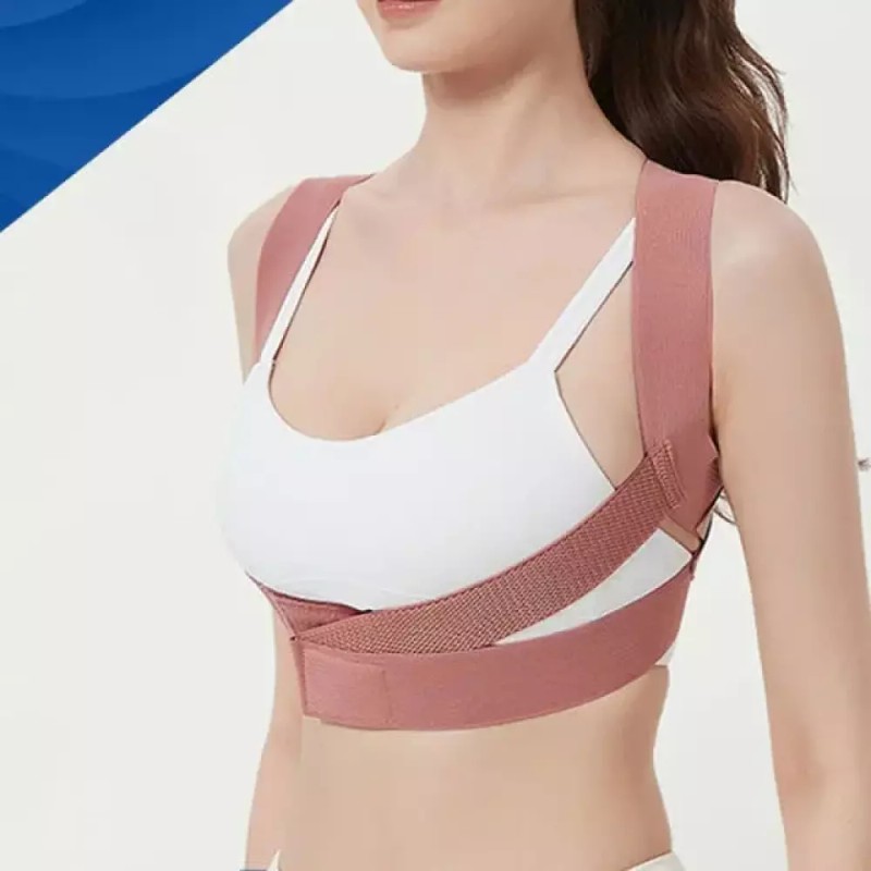 Barun Posture Corrector 말린어깨교정기 바른자세교정기 라운드숄더밴드 굽은등펴기 [M] Dried Shoulder