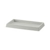 Richell Botany Rectangle Plate, Type 20 (White)