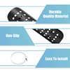 Motoforti Universal Motorcycle Exhaust Heat Shield Chrome Plated Iron Exhaust