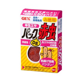 GEX GEX Pack DE Red Worms (Semi-Live Bait) Economy Pack 50g