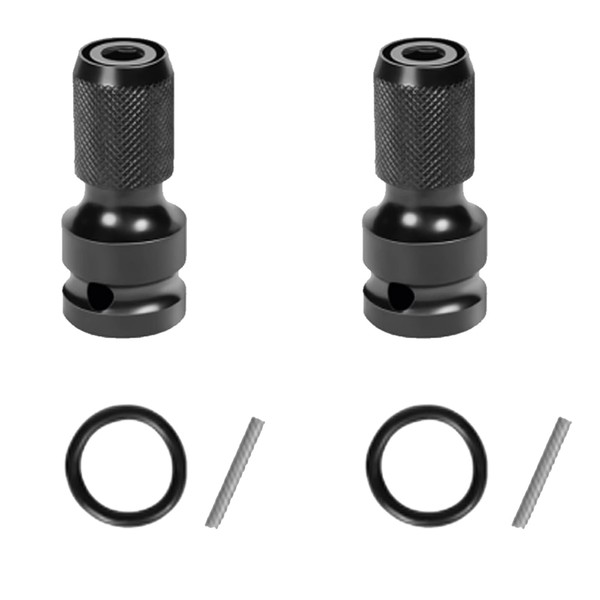 IUSOT 2 pieces 1/2 inch to 1/4 inch adapter for