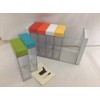 [Whale Box] Transparent Spice Bottle, Condiment Container, Sugar, Salt, Spice