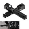 Windance 8mm M8 Passenger Foot Supports Pedals, 90 Degree Foldable