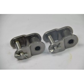 QBBC #100 100-1 Riv 1-1/4" Pitch Roller Chain Offset Link (Qty. 2)