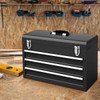 IRONMAX Portable Tool Box, 20.5’’ Lockable Steel Tool Chest Cabinet