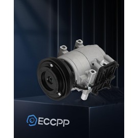 ECCPP A/C Compressor with Clutch 1997-2001 Fit for Hyundai Tiburon Elantra 2.0L 1998 Fit for Hyundai Elantra 1.8L AC Compressor