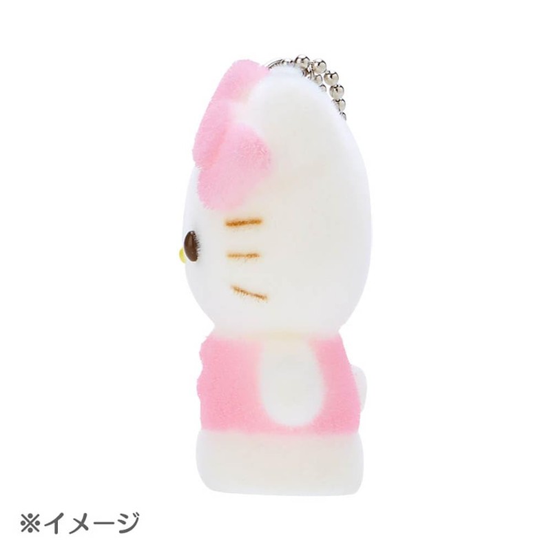 Sanrio 146536 Pompom Pudding Flocked Mascot Holder
