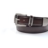 Ossi Leather Lined Jeans Belt in Brown (32" - 36")