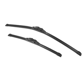 X AUTOHAUX 1 Pair 26"+17" Front Windshield Wiper Blade for Ford Focus 2 06-11 Replacement Set W/Upgraded Stability All Weather Side-Lock, Not J/U Hook