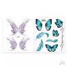 FG 파스텔 타투 스티커 435469 문신스티커 [FG-단품32파랑나비] Pastel Tattoo Sticker