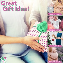 ProudBody Pregnancy Belly Painting Kit | Featuring Stencils, Glitter and Stamps