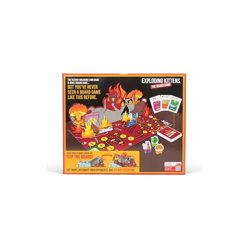 Exploding Kittens: The Board Game - The Action Packed Party