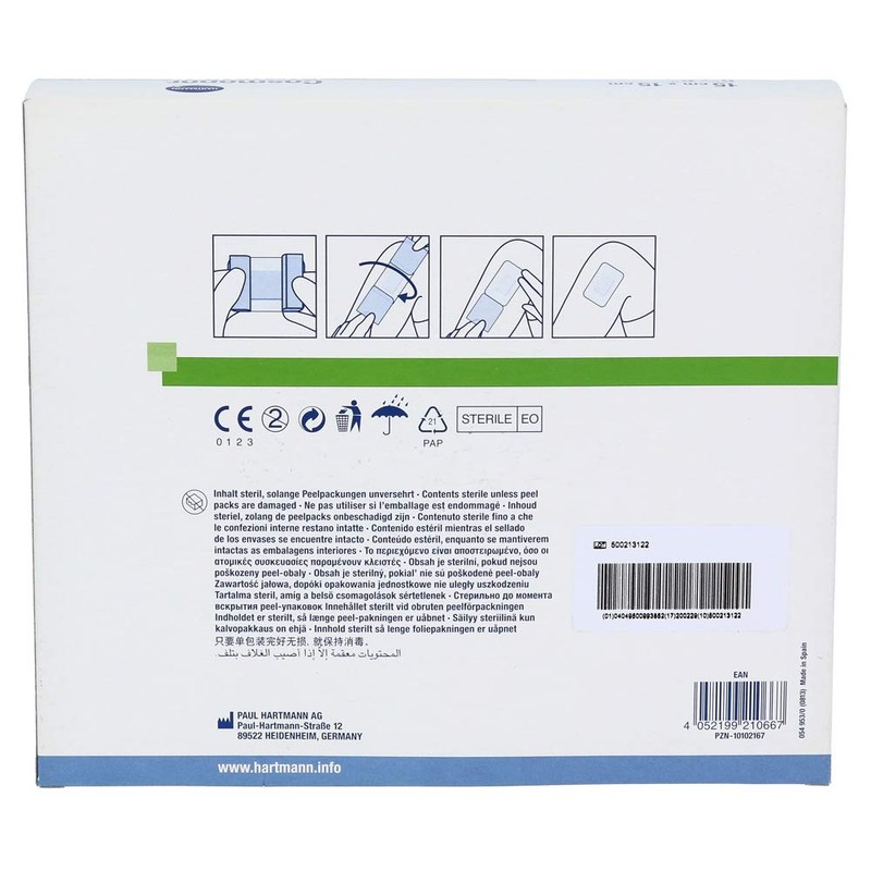 Cosmopor Sterile 15 x 15 cm