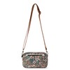 Sakroots Lodi Smartphone Crossbody in Eco-Twill, Convertible Design, Sienna Spirit
