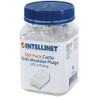 Intellinet RJ45 Modular Plugs Cat5e UTP 3-Prong for Solid Wire