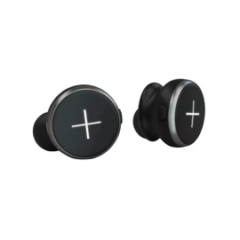 X by Kygo Xellence True Wireless Earphones with Mic and Google Assistant, Noise Cancelling, ANC, Bluetooth 5.0, 30 hours Playtime, IPX5 Water Resistance, Qualcomm aptX and AAC - Black