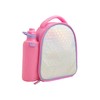 Polar Gear Hearts Lunch Bag Bottle Combo, Polyester, Pink