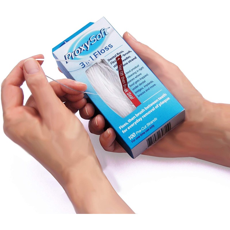 Sandental Proxy Soft (Sorton) 3 in 1 Floss, Pack of
