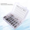 1080Pcs/Set M2 M3 M4 Screw Nut Gasket Kit Stainless Steel