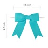 Meseey 50 Pcs 2.5 Inches Twist Tie Grosgrain Ribbon Bows