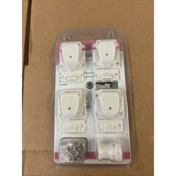 HoooWooo Safety Baby Magnetic 4 Locks + 1 Key (R15)