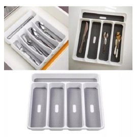 generic Z Bandeja Separadora De Cajones De Cocina Para Cubiertos,
