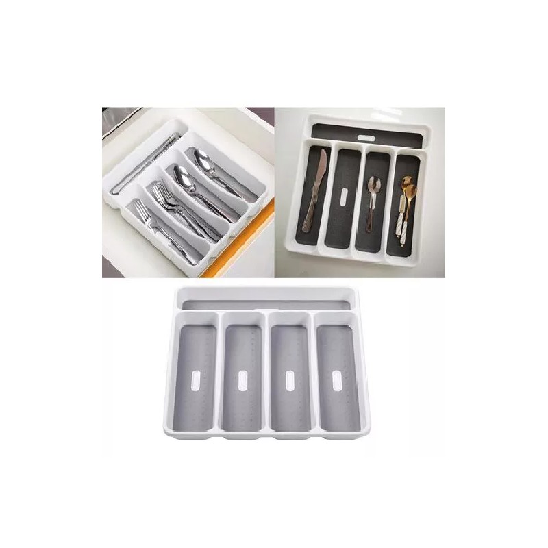 generic Z Bandeja Separadora De Cajones De Cocina Para Cubiertos,