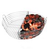 Mydracas Lump Charcoal Fire Basket with Divider Big Green Egg