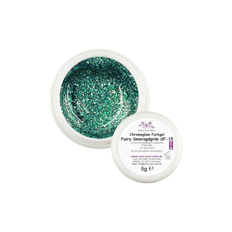 Premium Glamgele - Sparkling Highlights for Glamorous Nail Designs, Brilliant