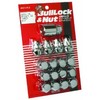 KYO-EI(協永産業) 自動車用 ロックナット Bull Lock (袋タイプ) 19HEX M12×P1.5 4H車用 16個入