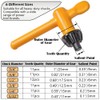 Famgee Replacement Drill Chuck Key Wrench Electric Drill Clamping Tool