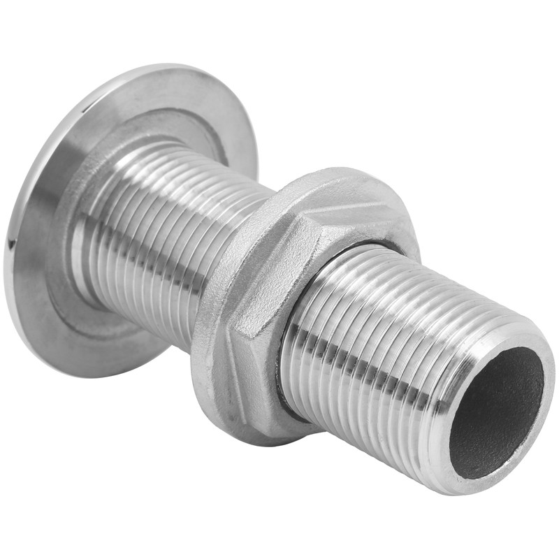 Thru Hull Fitting Connector Stainless Steel MJS022 Outlet Joint for