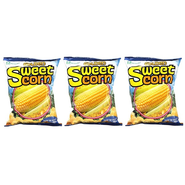 Regent Golden Sweet Corn 60g, 3 Pack
