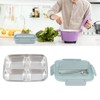 Lunch Box 4 Compartments Design 304 Stainless Steel Matching Tableware