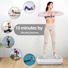 Vibration Plate Exercise Machine, Portable Workout Vibration Plate for Lymphatic