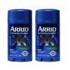 2 Pack Arrid Extra Extra Dry Unscented Solid Antiperspirant Deodorant