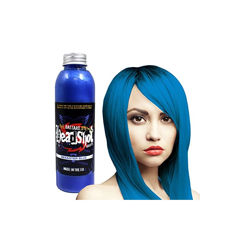 Green Hair Colour Headshot Toxic Absinthe Semi-Permanent Hair Dye 150ml