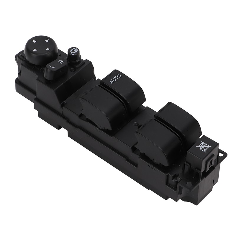 Power Window Switch D652‑66‑350A Black ABS Sturdy Replacement for Mazda