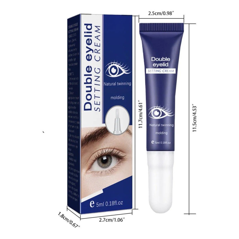 Crema Delineadora De Párpados Bigeyes, Aplicada En Pares Y