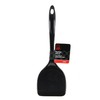 Chef Craft Basic Melamine Jumbo Turner/Spatula, 11.75 inch, Black