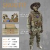 MGFLASHFORCE Tactical Vest for Men, Airsoft Molle Vest (Tan)