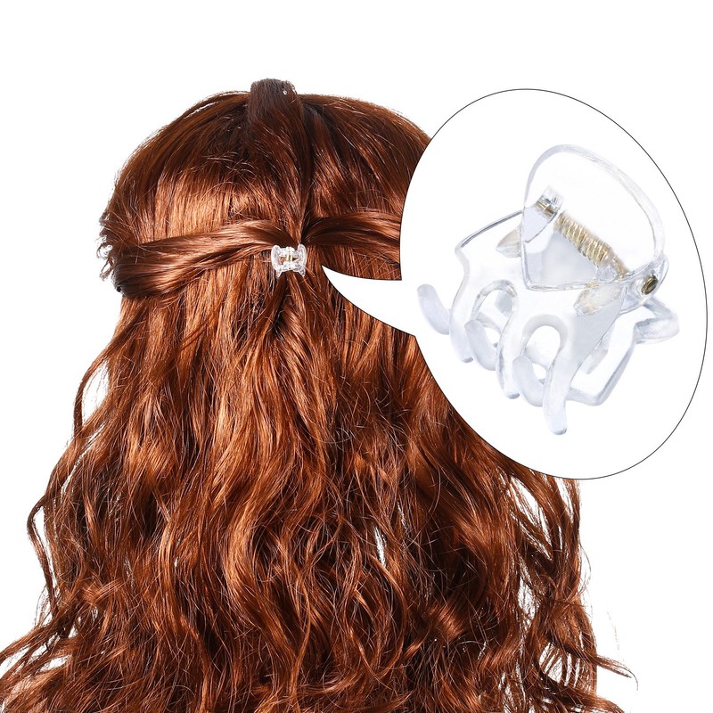 HOTOP 24 Pcs Small Mini Hair Clips Tiny Hair Claw