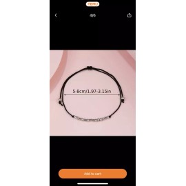 Morse LUCK Morse Code Bracelet, Adjustable, Ships Free! Motivational! Great Gift