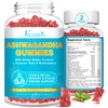 2 Pack Ashwagandha Gummies with Turmeric GABA Mood Energy and
