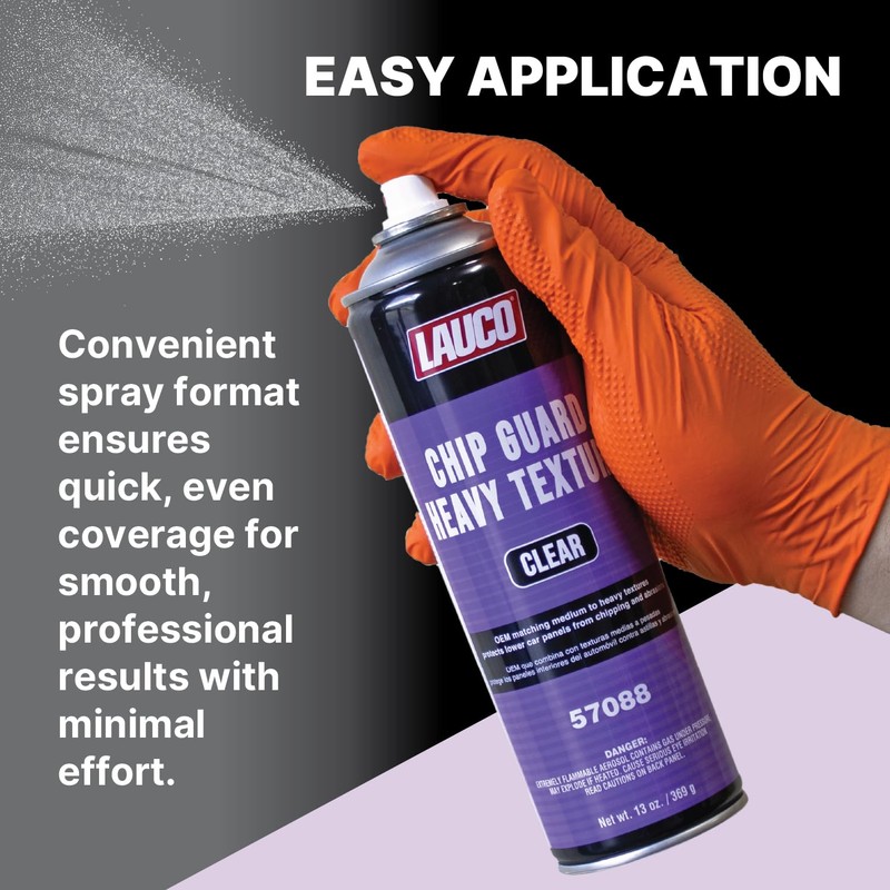 Heavy Texture Chip Guard 13 oz Clear Aerosol Spray Can
