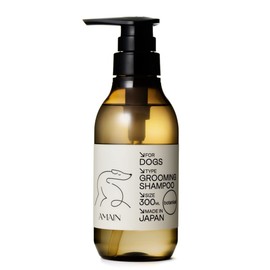 AMAIN Dog Shampoo, Hypoallergenic, Gentle Botanical Dog Grooming Shampoo, Light Scent of Ylang-Ylang, Made in Japan, 10.1 fl oz (300 ml)