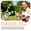 Garden Hose Nozzle Sprayer Heavy Duty Metal Spray Nozzles 8
