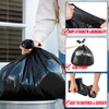 13 Gallon Trash Bags, 1000 Count Bulk Value Pack, Black