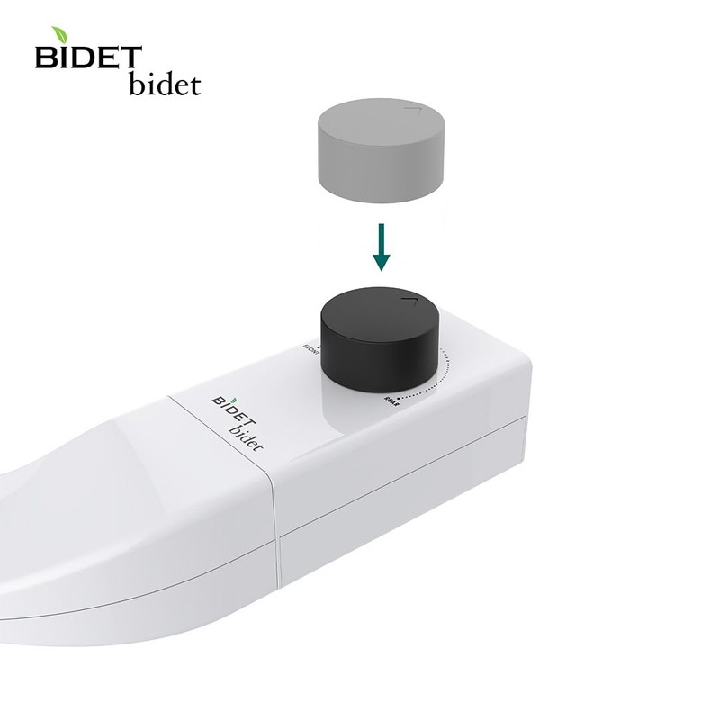 BIDET bidet Alternative Detachable Knob (Real Wood). Only Compatible with